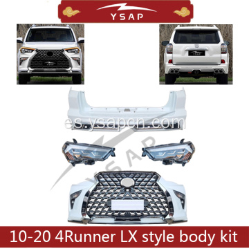 Buena calidad 10-20 4runner lx style body kit